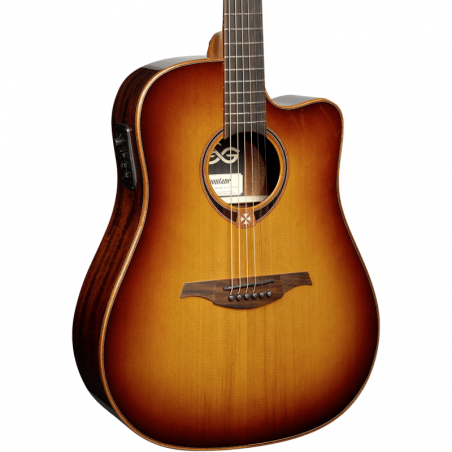 Dreadnought Cutaway Acoustic-Electric Brown Shadow