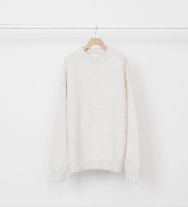 MARKAWARE - FINE ALPACA CREW NECK JUMPER / ファインアルパカ クルー