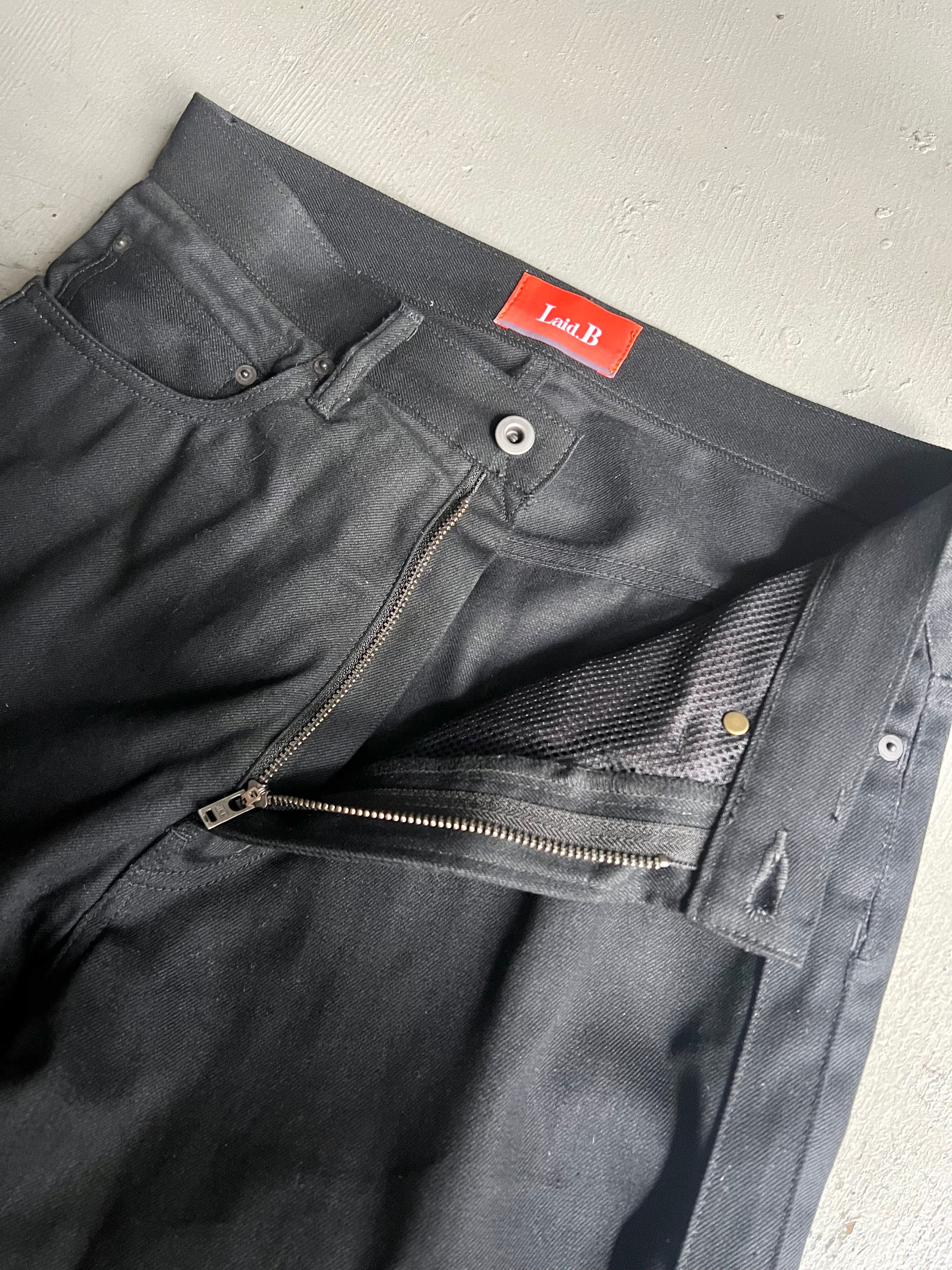 BLUE ROOM × LAID.B NIGHT VENTILATION DENIM PANTS – Laid.B