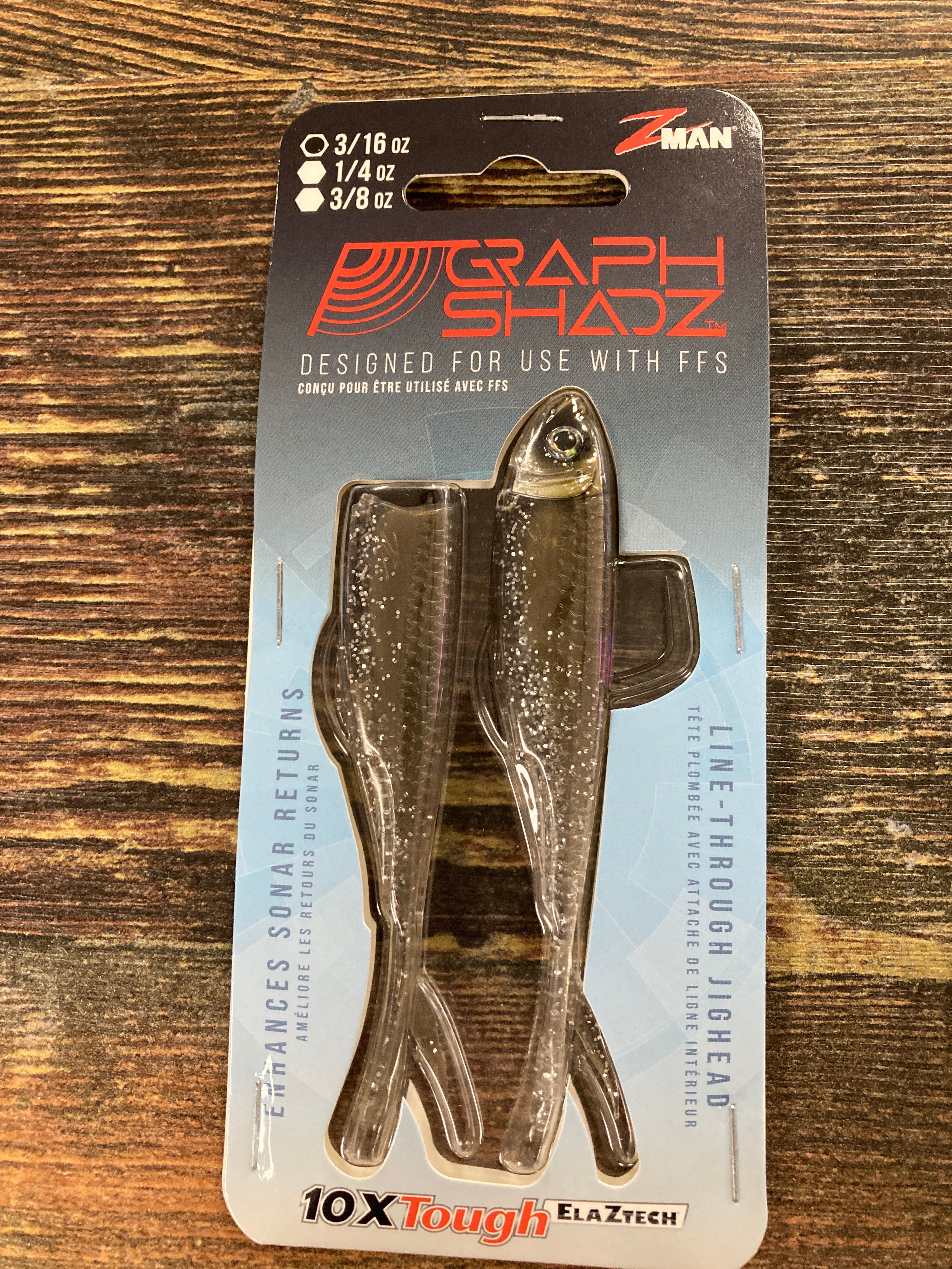 Z Man Graph Shadz 3/16 oz. 3.8” Tennessee Shad – Lake Fork Resort