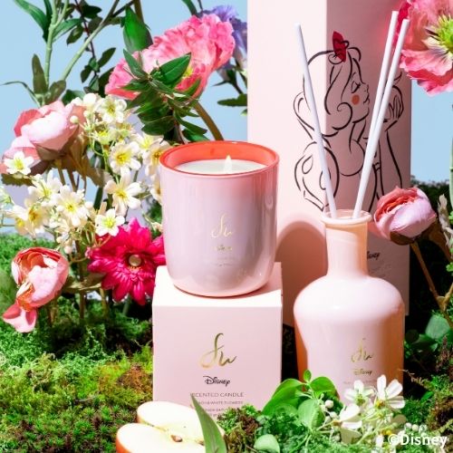 スノーホワイト/センティッドキャンドル 220g | Laline（ラリン