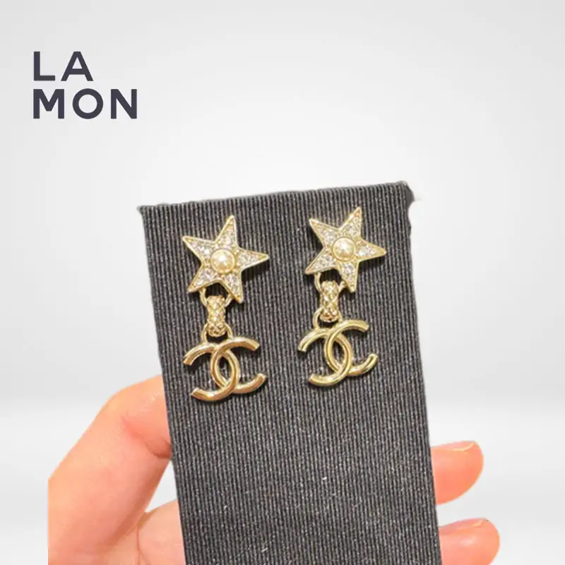 シャネル ブローチ CHANEL BROOCH ABF175 ココマーク メタル デニム