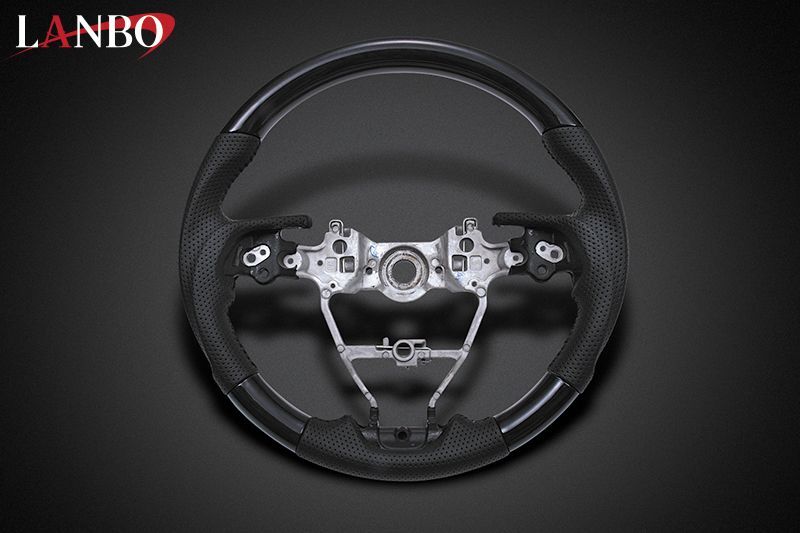 LANBO オリジナルステアリング ガングリップ ［カローラ 210系]