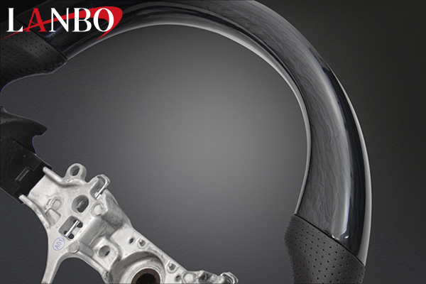 LANBO オリジナルステアリング ガングリップ 【ハイゼットトラック