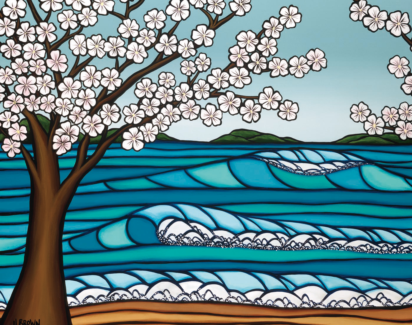 Heather Brown HURA GIRL 絵 Heather Brown HURA GIRL 絵 Amazon.co.jp