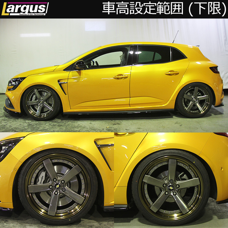 LARGUS ONLINE SHOP / RENAULT MEGANE BBM5P 2WD SpecS Import 車高調