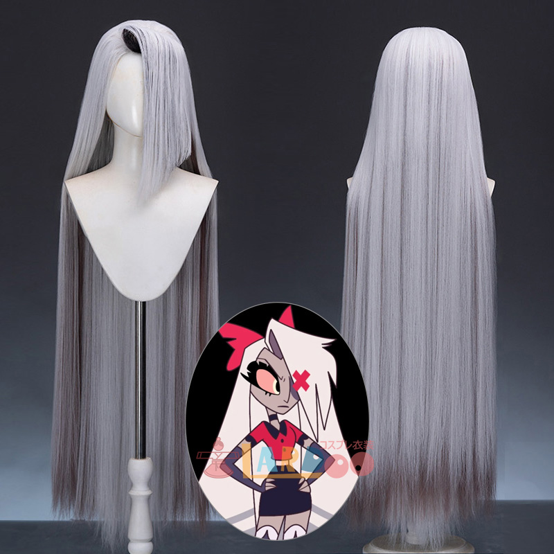 ハズビン ホテル Hazbin Hotel ヴァギー/Vaggie コスプレウィッグ