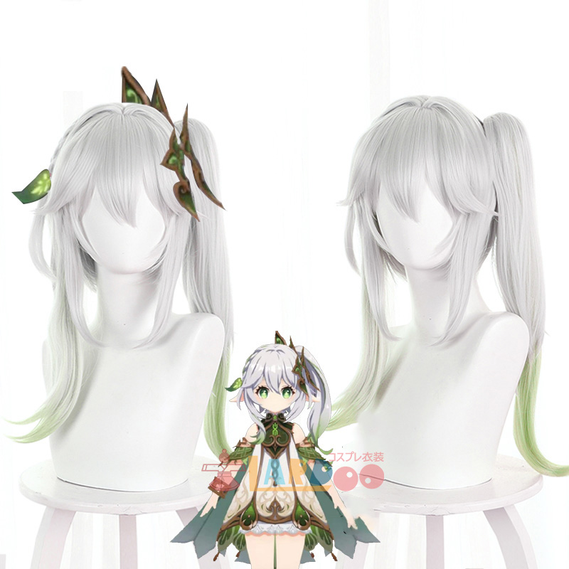 原神 Genshin げんしん ナヒーダ-Nahida コスプレウィッグ ネット付き