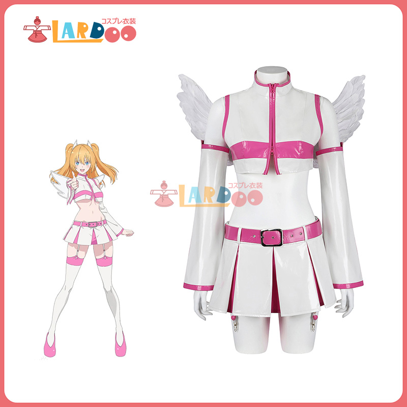 2.5次元の誘惑 天乃 リリサ/リリエル コスプレ衣装 翼付き