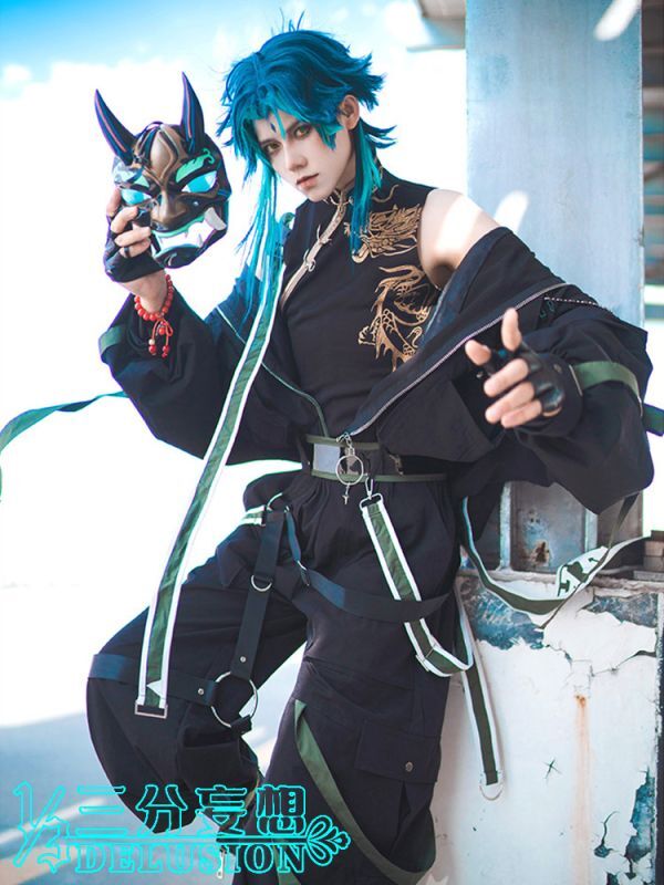 三分妄想1/3Delusion】原神 Genshin 魈-ショウ-Xiao 二次創作日常服