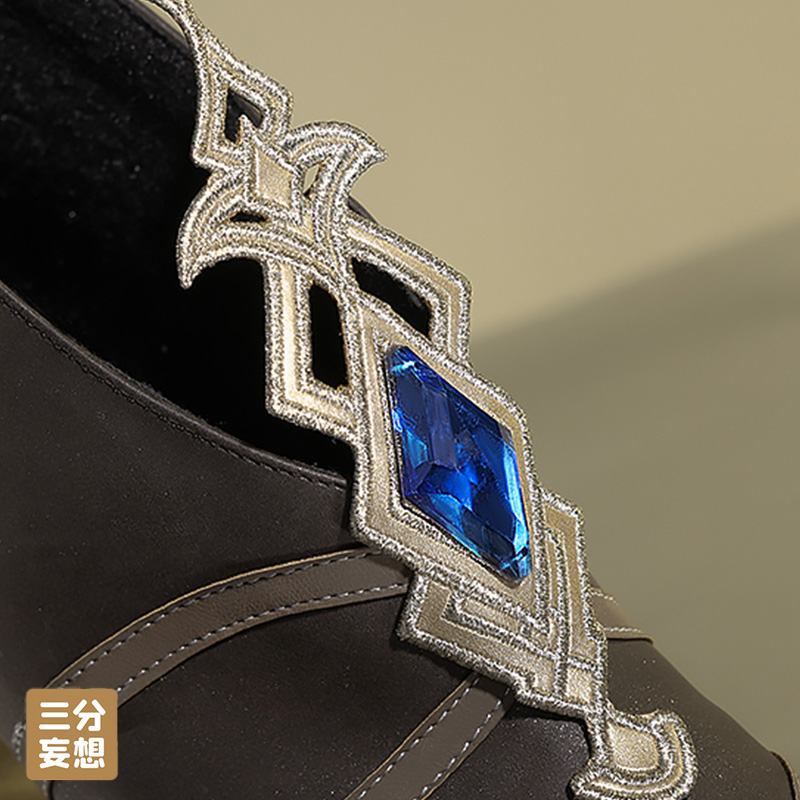 三分妄想】原神 Genshin ナヴィア-Navia コスプレ衣装/ウィッグ/靴