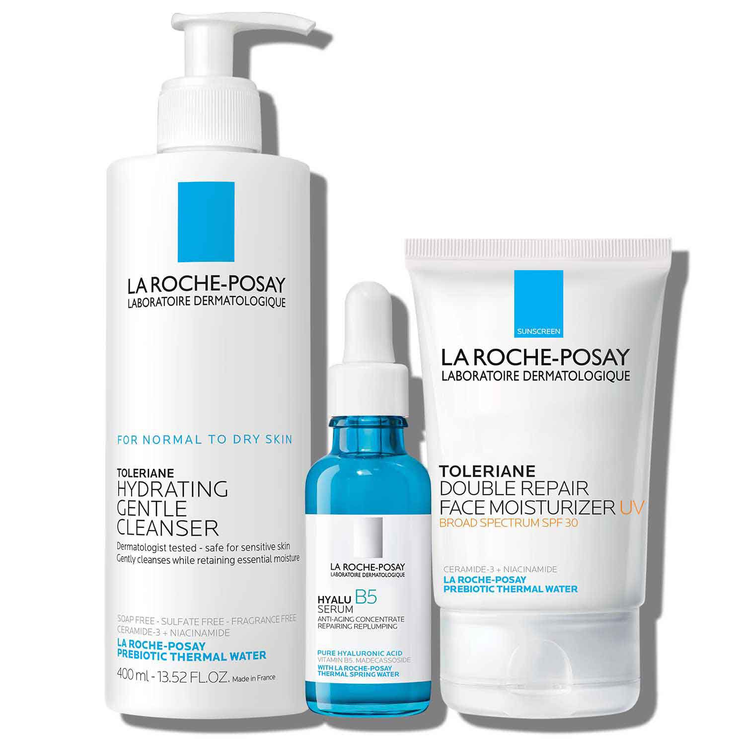 Hydrating Skincare Set for Dry Skin | La Roche-Posay