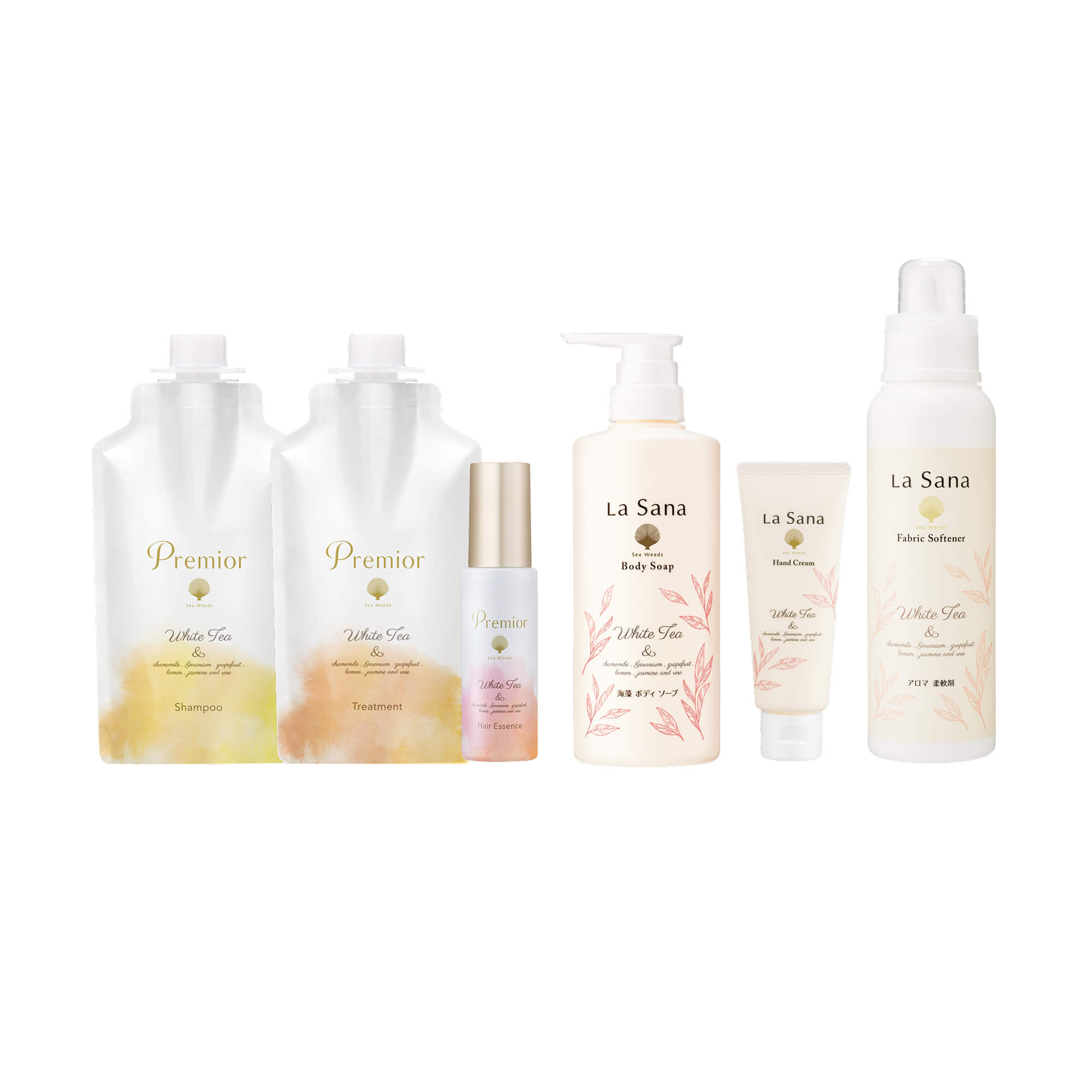 プレミオール [ホワイトティーの香り] パーフェクトセット｜ラサーナ