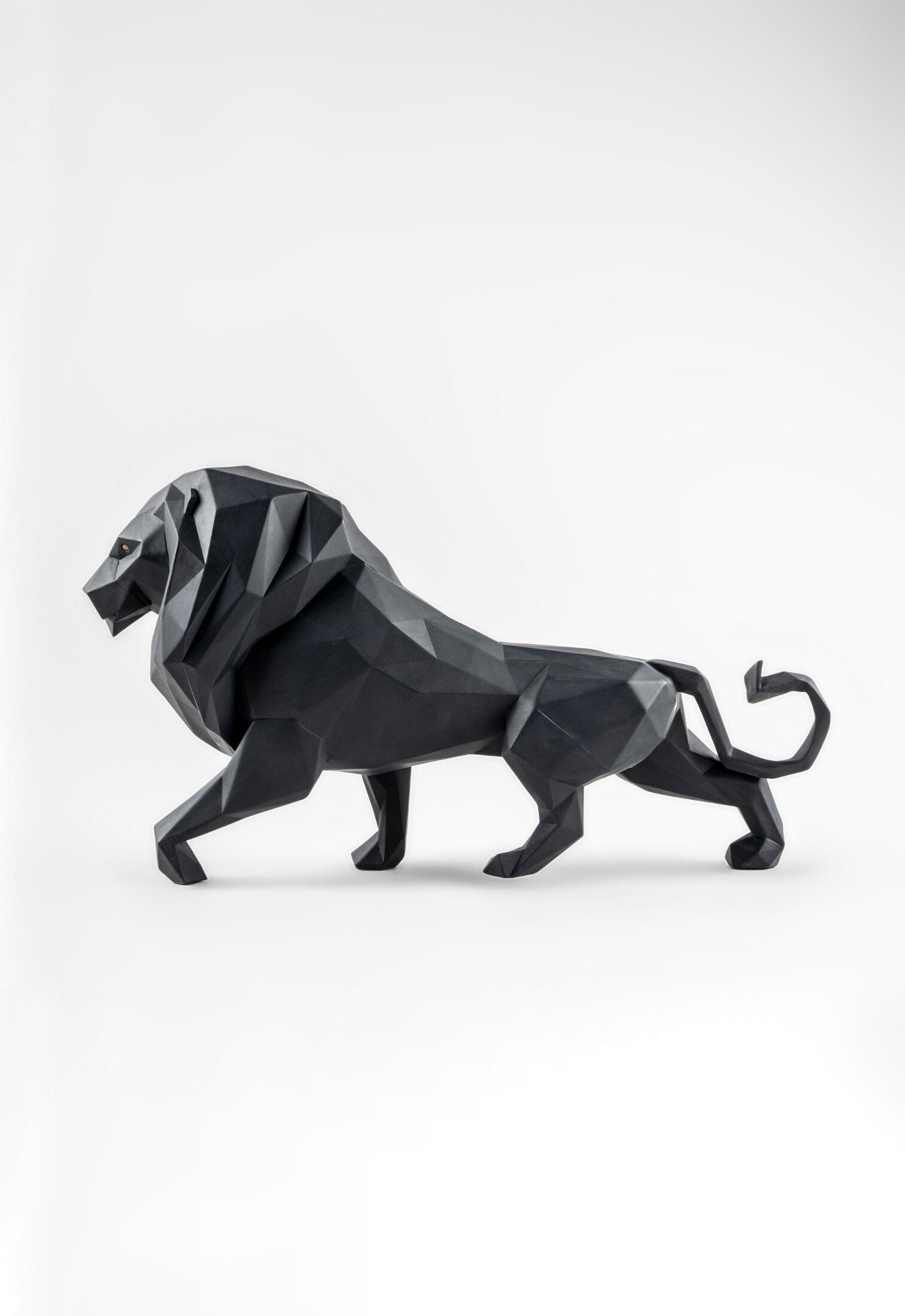 Origami ライオン(Black) | リヤドロ公式オンライン