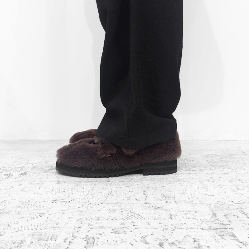 MATSUFUJI [ x SUICOKE Mouton Shoes ] BROWN | ロイド・エフ