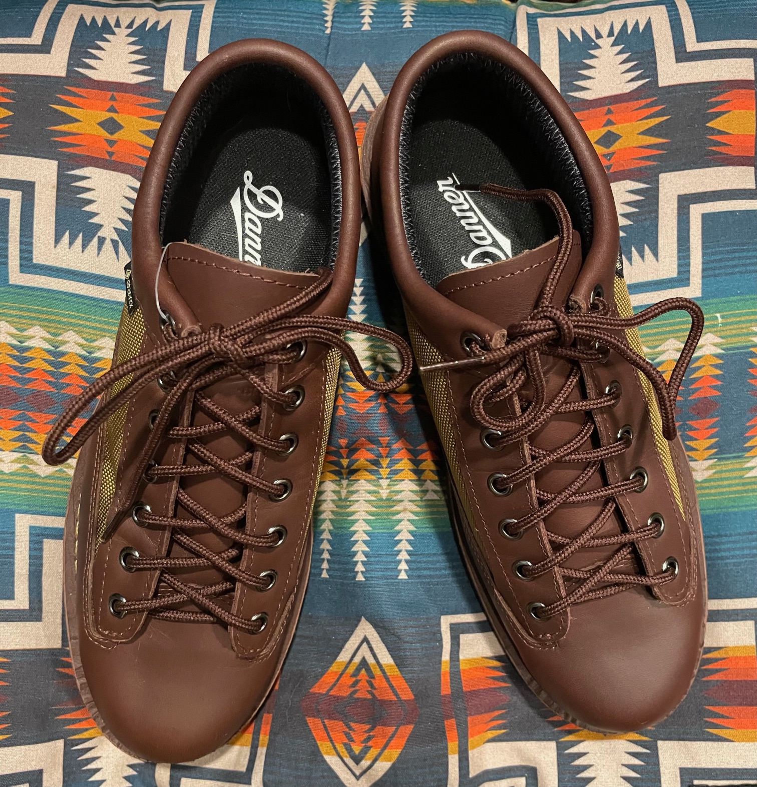 DANNER-DANNER FIELD LOW-LEATHER-D.BROWN/BEIGE - Little Island