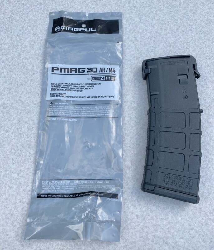 米軍実物 Magpul PMAG 30 AR-15/M4/M16 GEN M3 5.56 マガジン ARMS