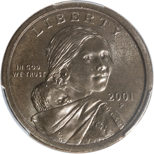 2001-P Sac$ Imp Anl SintrdPlch PCGS MS68 | Littleton Coin Company