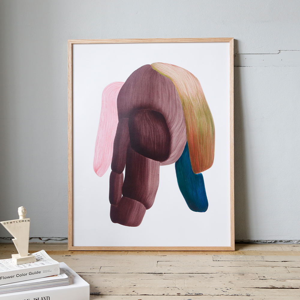 ロナンブルレック Drawing 24 (オークフレーム付き) - アート