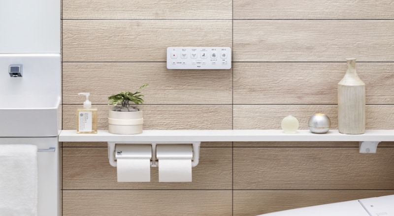 進化するリモコンデザインが上質なトイレ空間へと変えていく | LIXIL