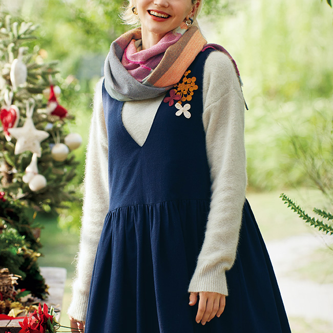 ga.la 刺しゅうブローチ／3点セット | ライトアップオンラインストア