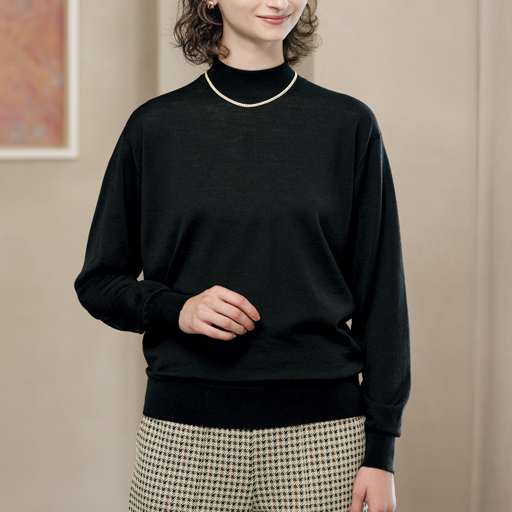 ジョン スメドレー モックネックプルオーバー | ライトアップ