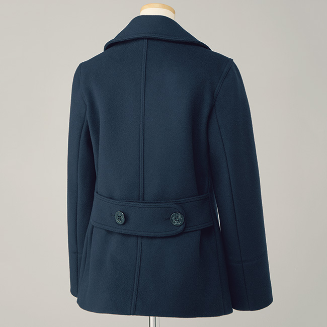 グロヴァオール ウール混ピーコート | ライトアップオンラインストア