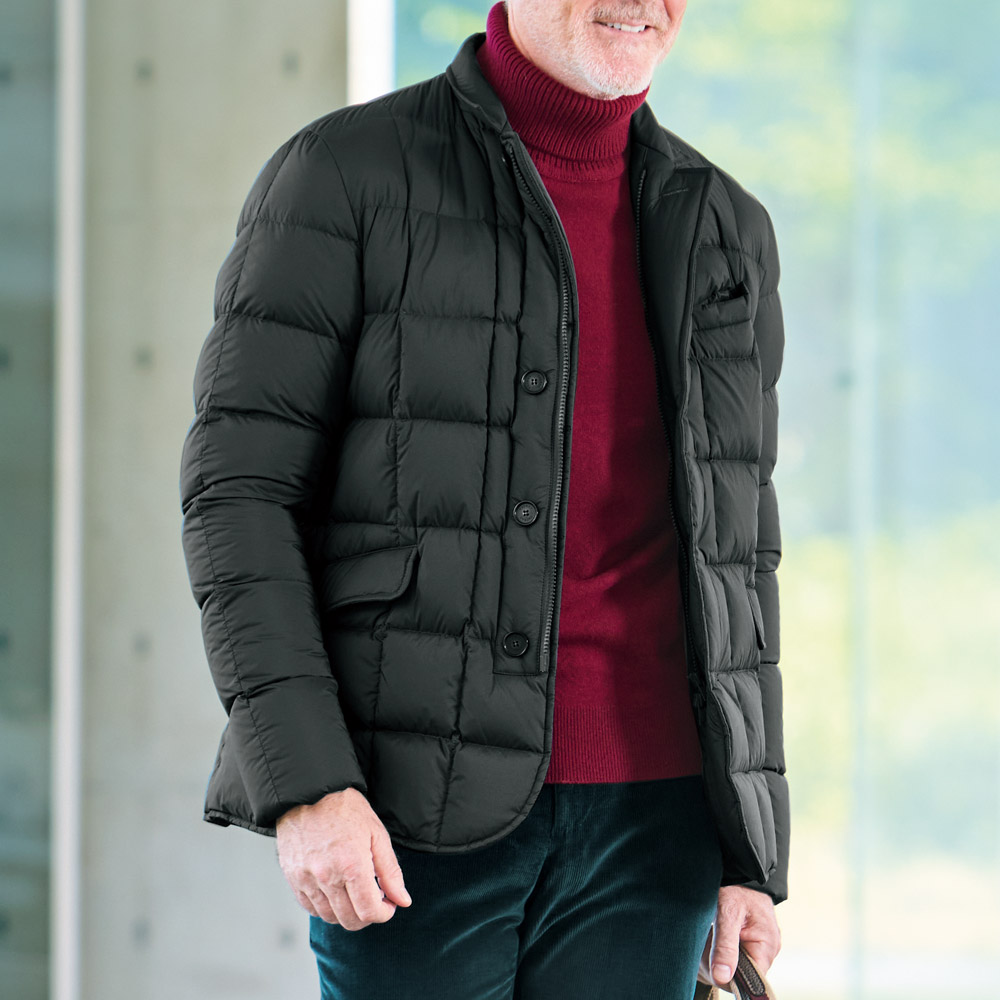 タトラス 撥水キルティングダウンジャケット | ライトアップオンライン