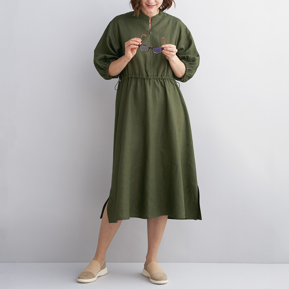 ロイヤルベルディー インターナショナル シルエット自在の洗えるリネン