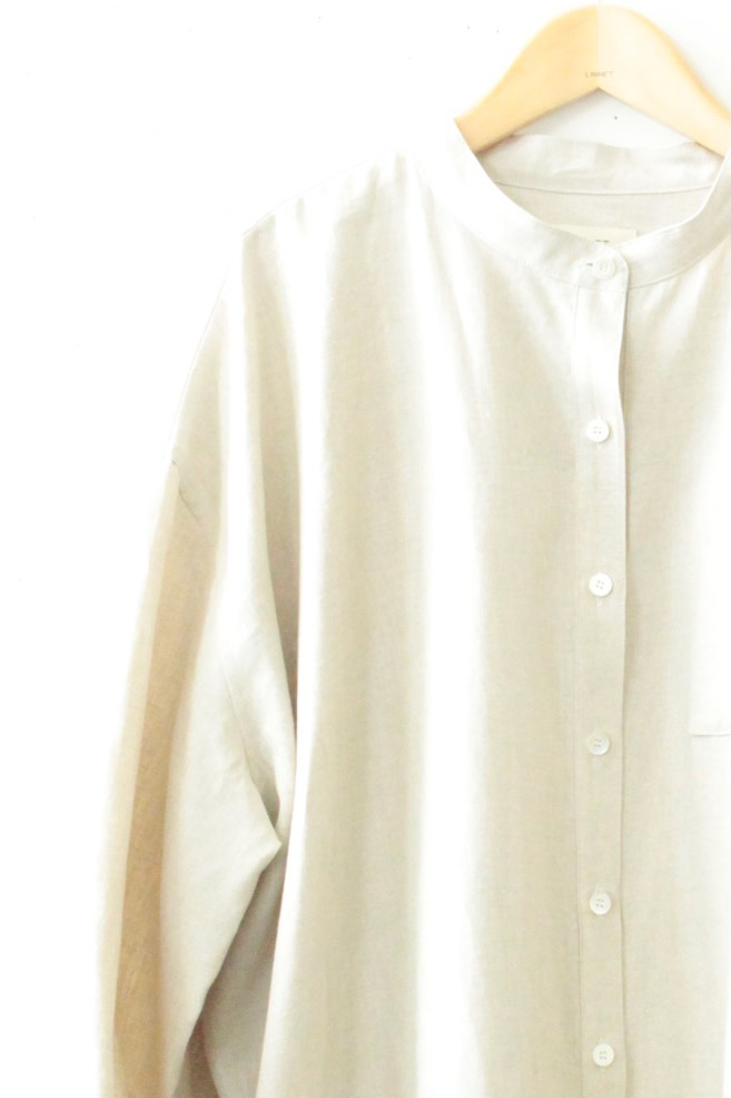 プロダクト スタンドカラーブラウス