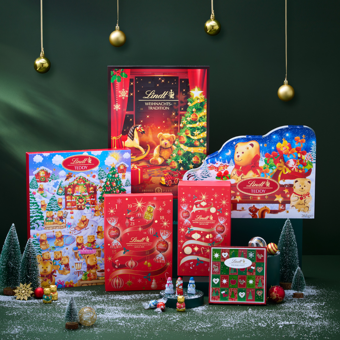 毎年大好評！リンツのホリデー限定アドベントカレンダー 今年も心躍る