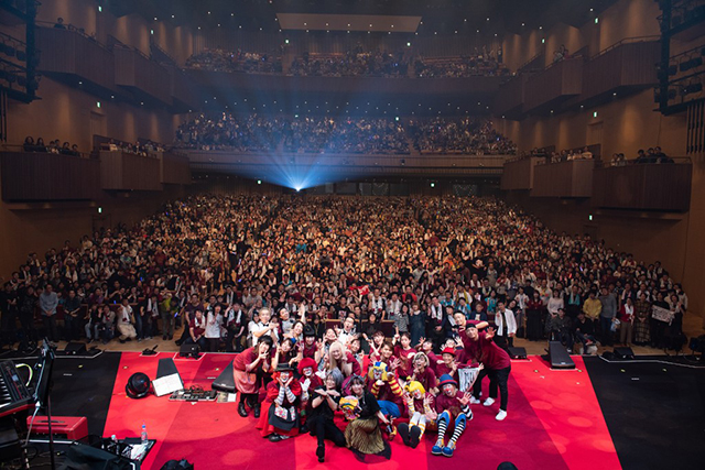 約2年ぶりの開催！angela“ミュージック・ワンダー☆大サーカス 2019