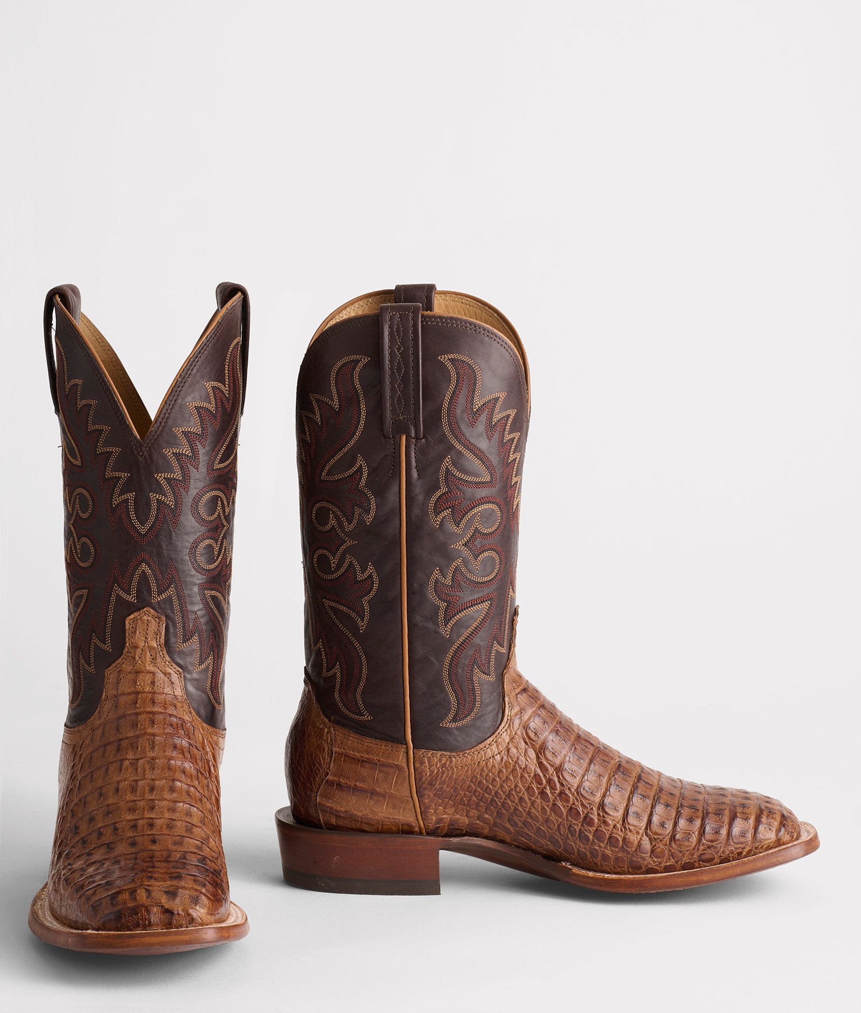 Fisher Boot - Tan/Chocolate - Lucchese