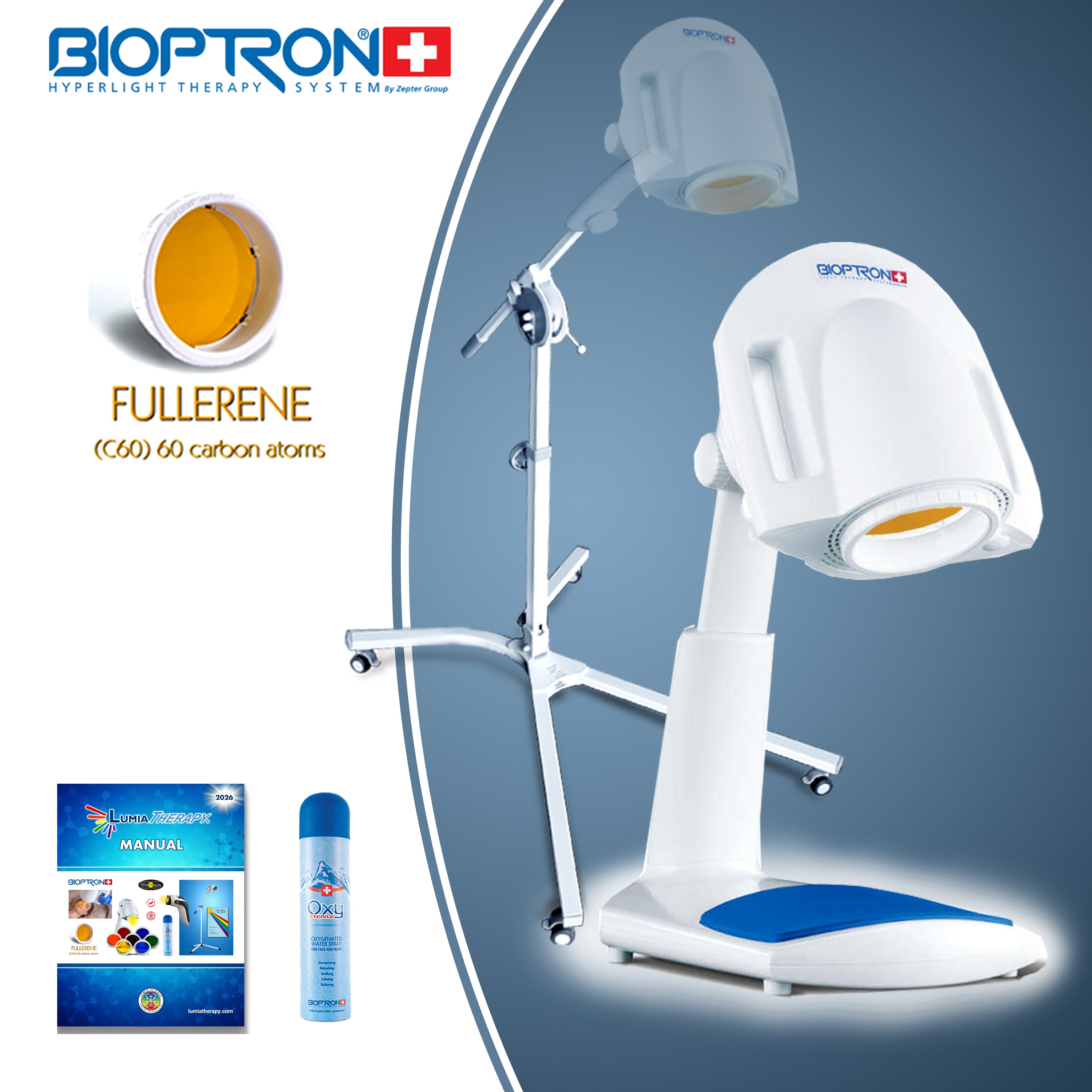 PRO 1® - Bioptron by Zepter w/ Floor Stand & FREE Table Stand