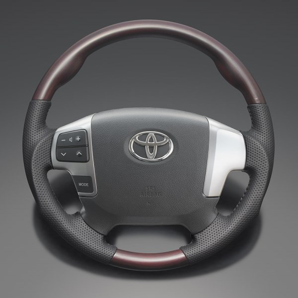 FABULOUS ブラウン 3スポーク ステアリング FABULOUS ブラウン 3