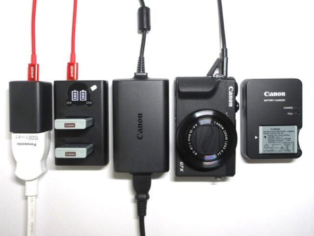 カメラ】CANON “PowerShot G7 X markⅢ” NB-13L バッテリー│充電