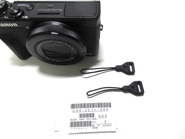 カメラ】CANON “PowerShot G7 X markⅢ” アクセサリー│#2 ネック