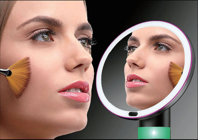 LEDエレガントビューティーミラー VLR-EM80XP - デジタルとアナログ