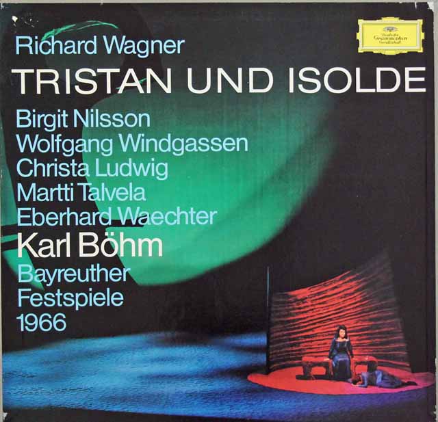 LP レコード ベームのワーグナー/「トリスタンとイゾルデ」全曲 独DGG 3285