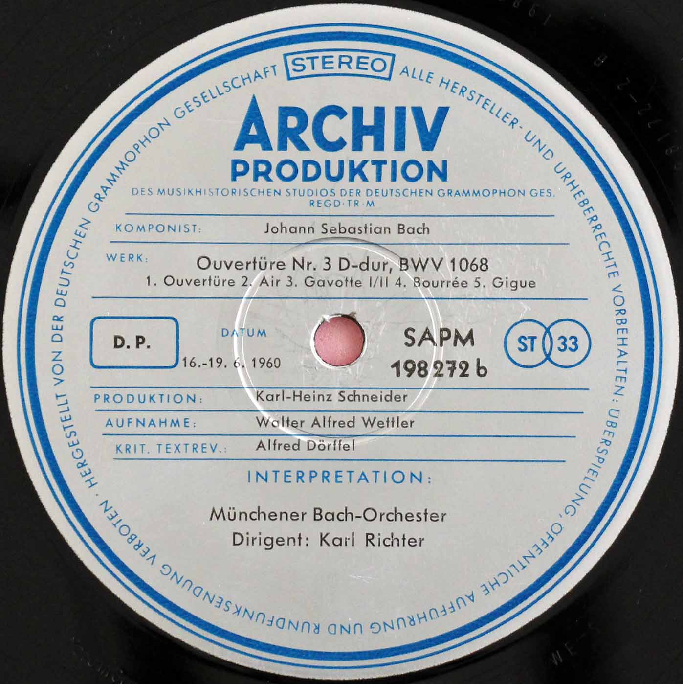 新LP鑑定法（その3） クラシックLPのベーレンプラッテ