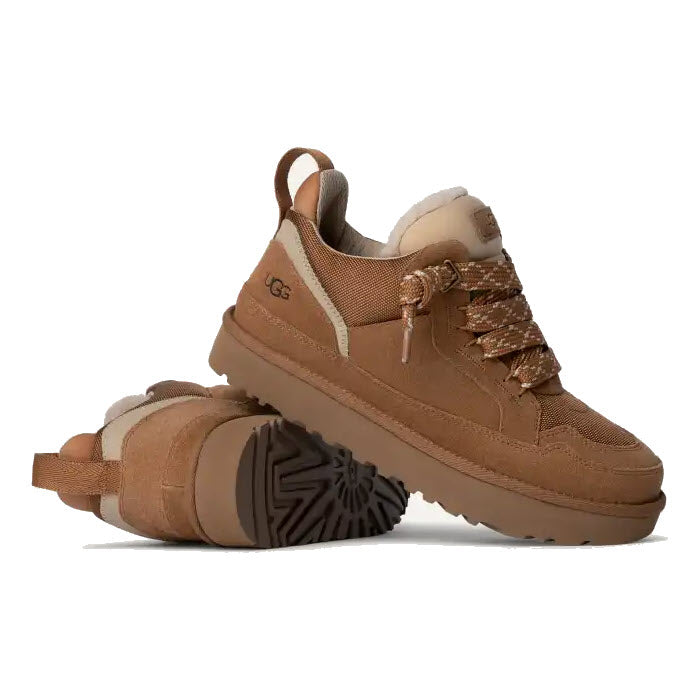 UGG LOWMEL LINED LACE SNEAKER CHESTNUT - MENS - Lamey Wellehan Shoes