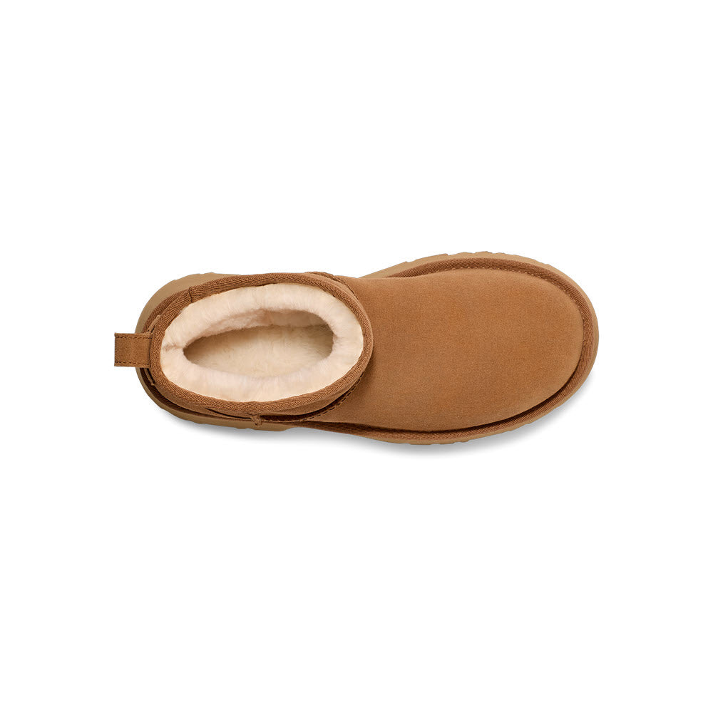 UGG CLASSIC ULTRA MINI NEW HEIGHTS CHESTNUT - WOMENS - Lamey