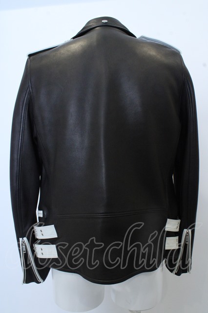 Moonage Devilment(清春) ジャケット.コンビレザーダブルライダース