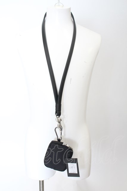 Moonage Devilment（清春） / NECK STRAP & COIN PURSE ブラックx