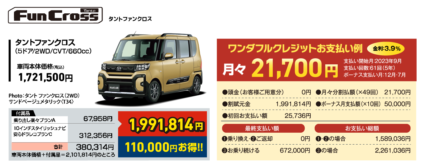 夏サキドリフェア | 宮崎ダイハツ販売株式会社