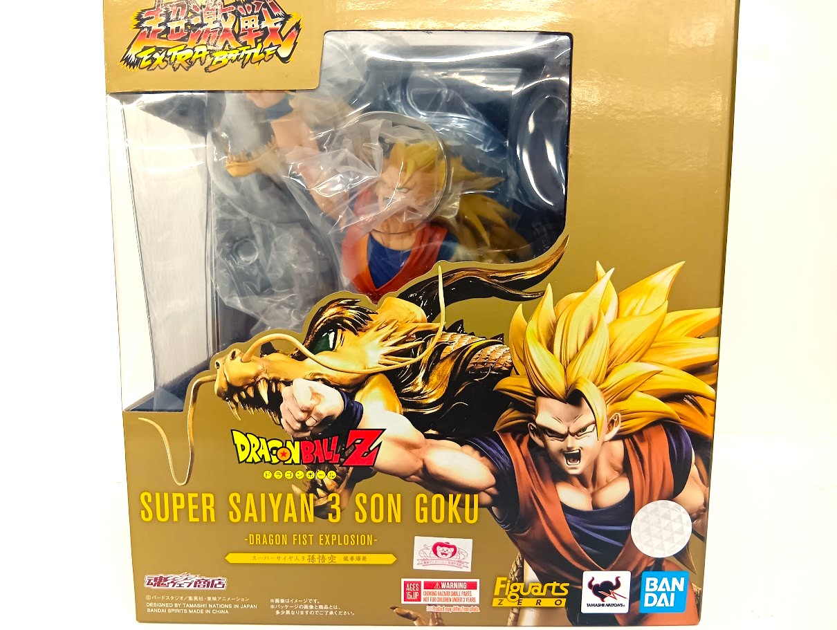 バンダイ フィギュアーツZERO ​[超激戦]スーパーサイヤ人3孫悟空-龍拳