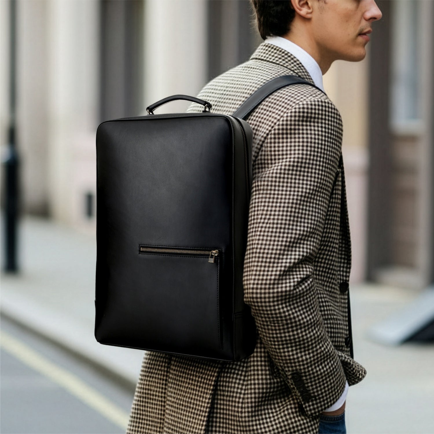 Antique Square Backpack Large／アンティーク スクエア バックパック