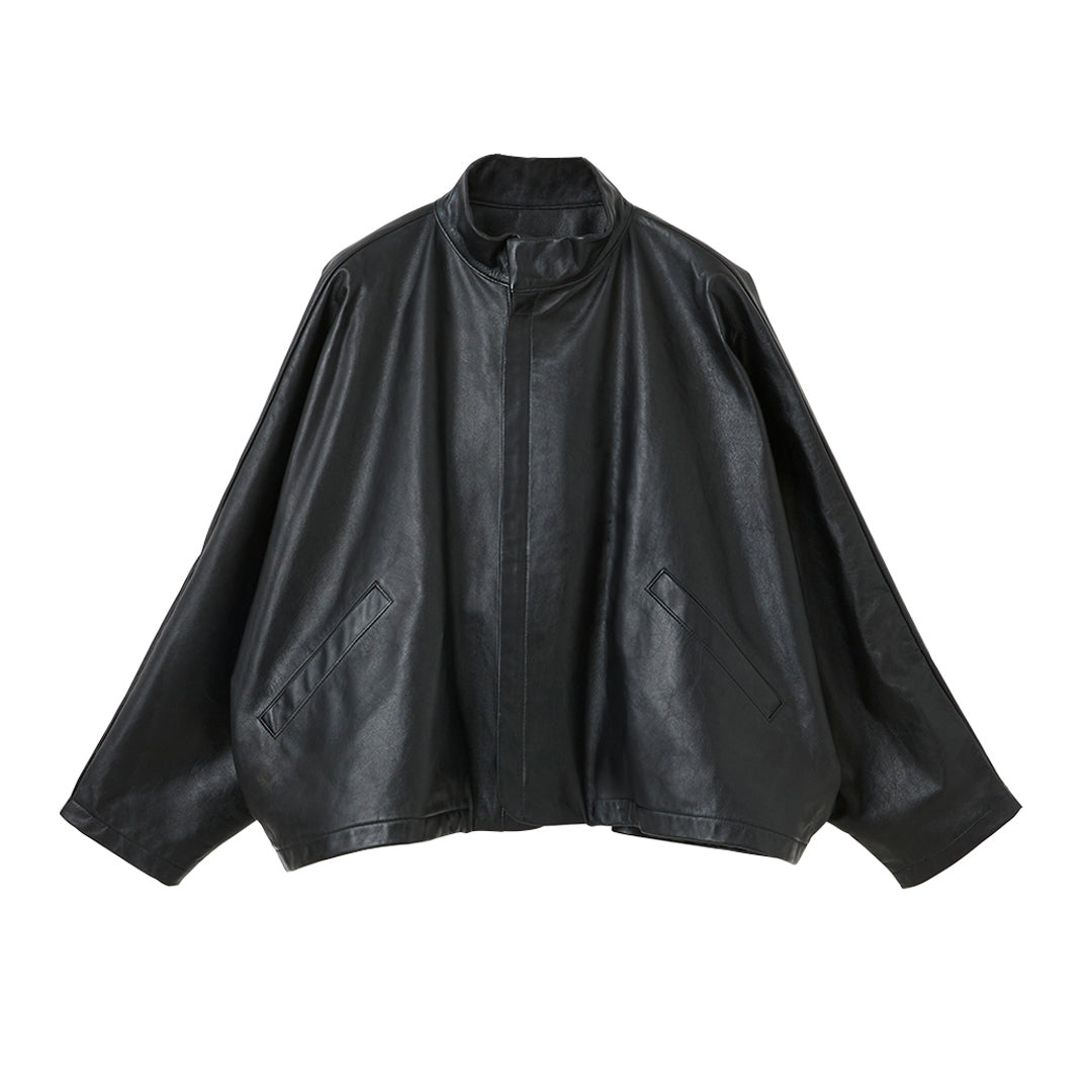 Matou Stand/C Leather Short Jacket – マザーハウス 公式サイト