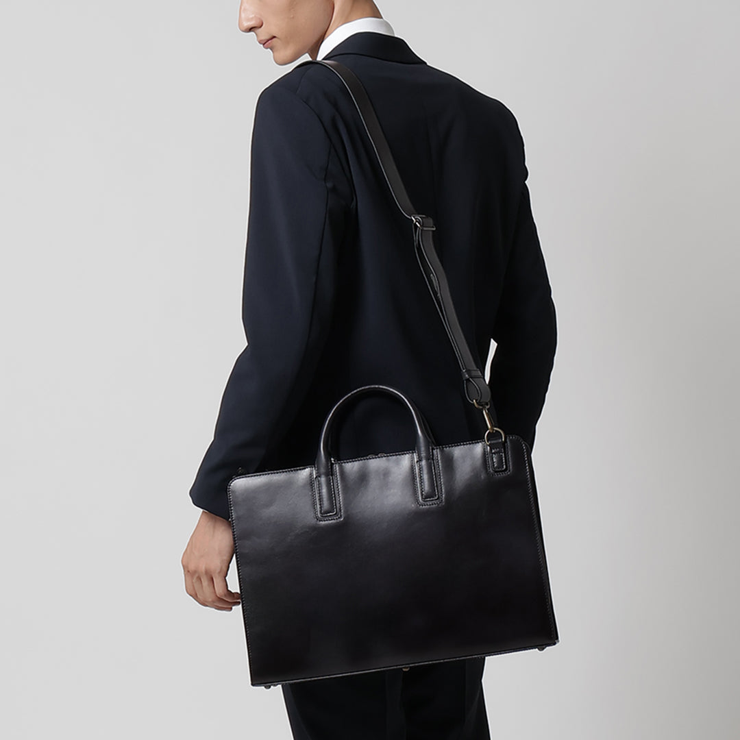 松戸】アンティーク未使用 クラシック調ビジネスバッグ Antique