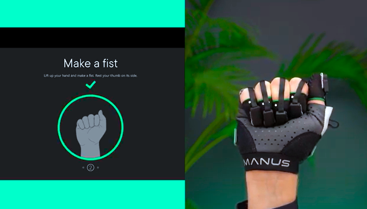 MANUS：製品一覧：フィンガートラッキングデバイス｜OptiTrack